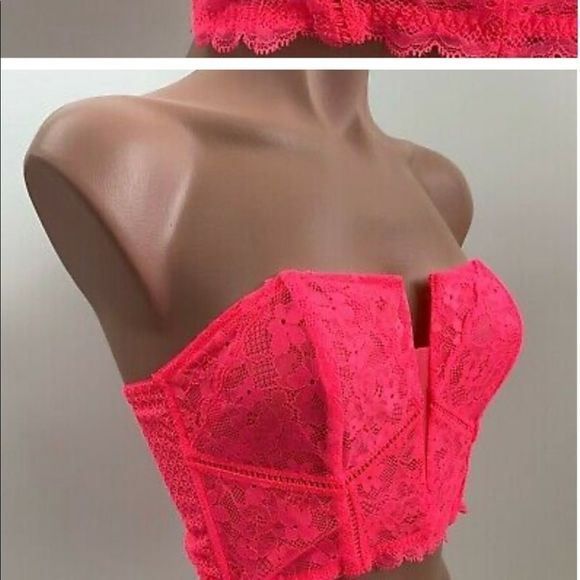 💗 New! Authentic Victoria Secret Lace Bra Top - Picture 9 of 11